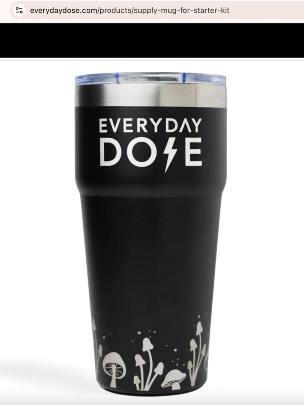 NIB Everyday Dose Coffee Tumbler